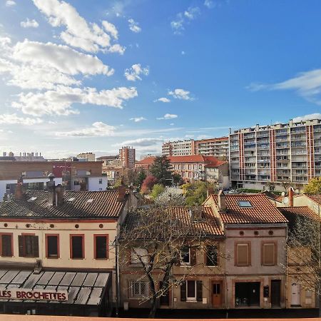Appartement T1bis moderne, lumineux, belle-vue, Patte d'Oie, parking à Toulouse Extérieur photo