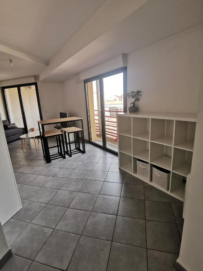 Appartement T1bis moderne, lumineux, belle-vue, Patte d'Oie, parking à Toulouse Extérieur photo